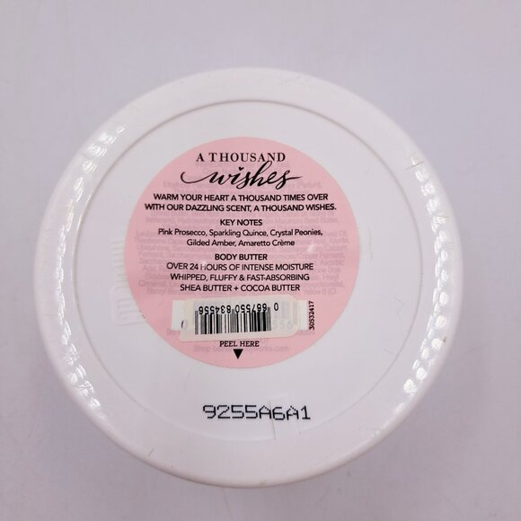 Bath & Body Works Pink Prosecco, Peonies A Thousand Wishes Body Butter - Picture 4 of 6